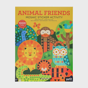 Mosaic Sticker Activity Book Animals