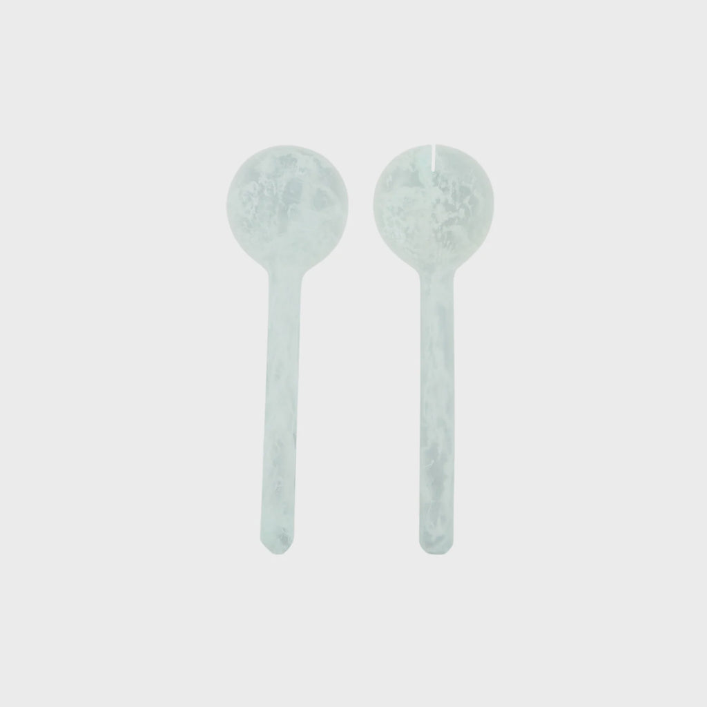 Kip Resin Salad Servers Mint