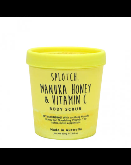 Splotch Body Scrub - Manuka Honey & Vitamin C