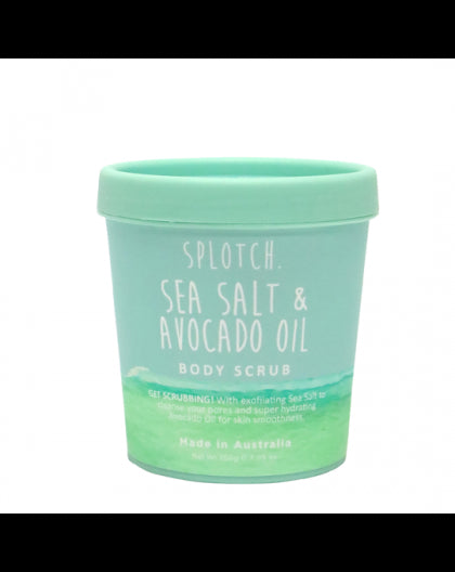 Splotch Body Scrub - Sea Salt & Avocado Oil