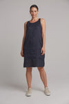 Studio Midi Dress Navy