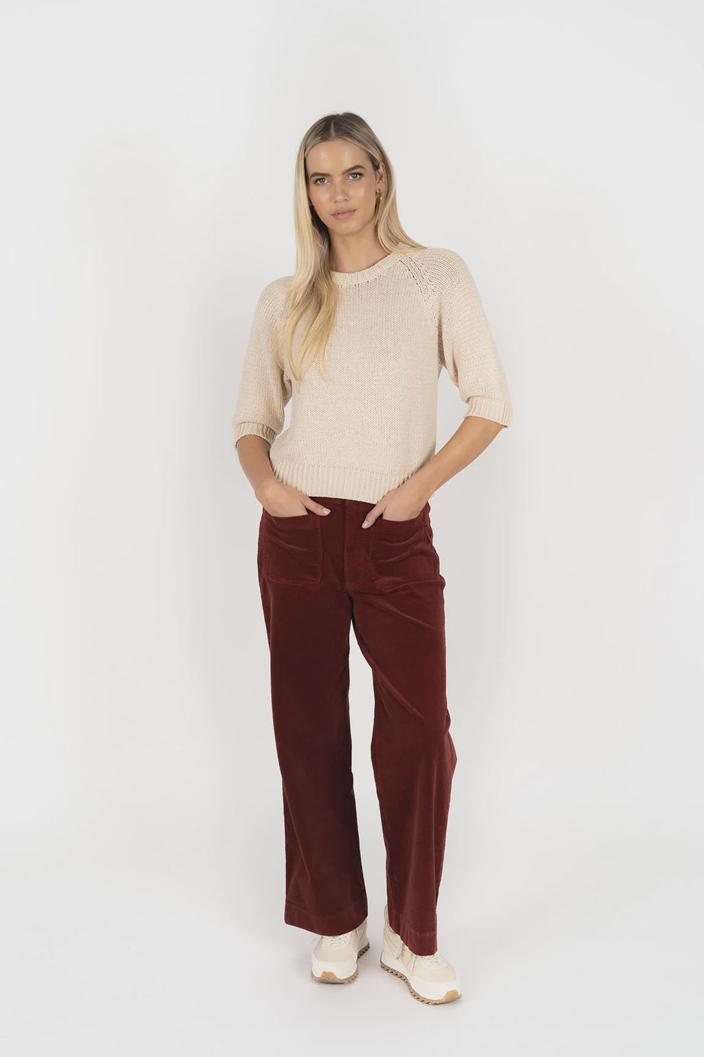 Suki Cord Pant Rust