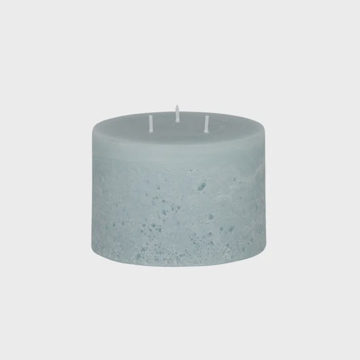 Terra Texture Wide Pillar Candle Sky