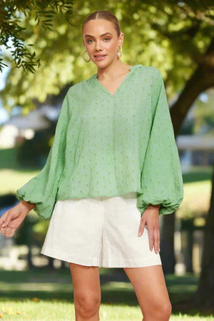 Zephyr Blouse Jade