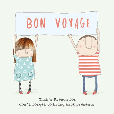Bon Voyage Presents Card