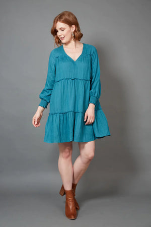 Diaz Dress / Teal