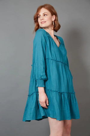 Diaz Dress / Teal