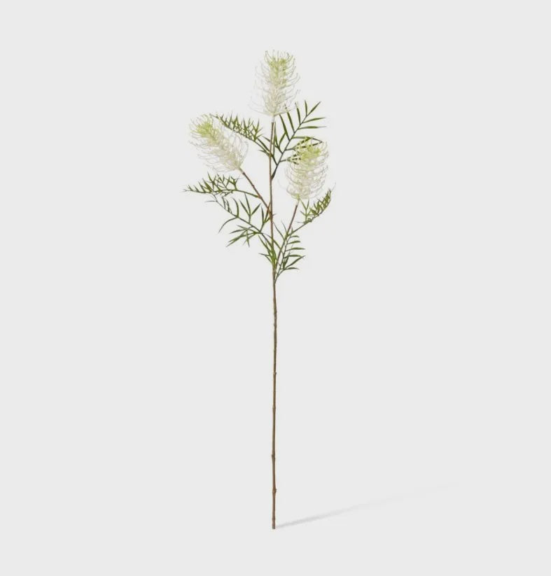 Grevillea Spray White 84cm