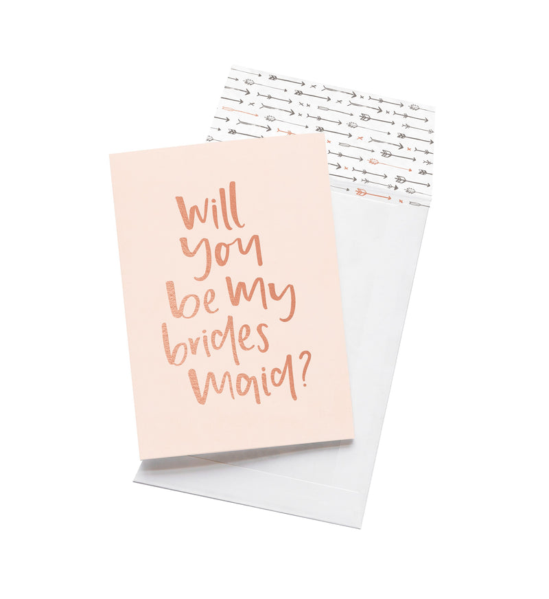 Bridesmaid Card