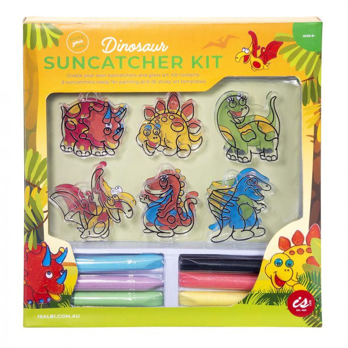 Make Your Own Suncatcher Dinosaur