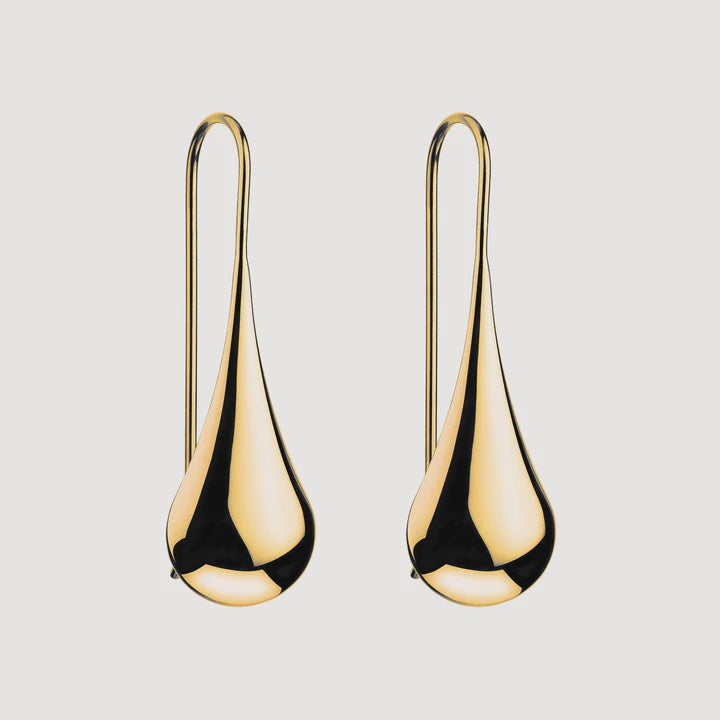 Weeping Woman Earring Gold