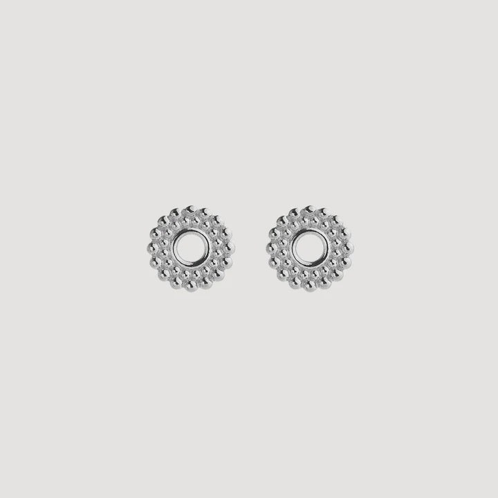 Nectar Stud Earrings Silver