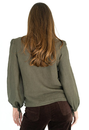 Demi Blouse / Moss