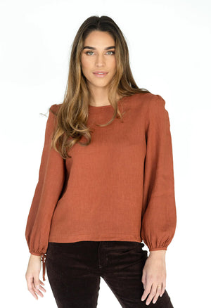 Demi Blouse / Rust