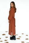 Yvette Dress / Rust