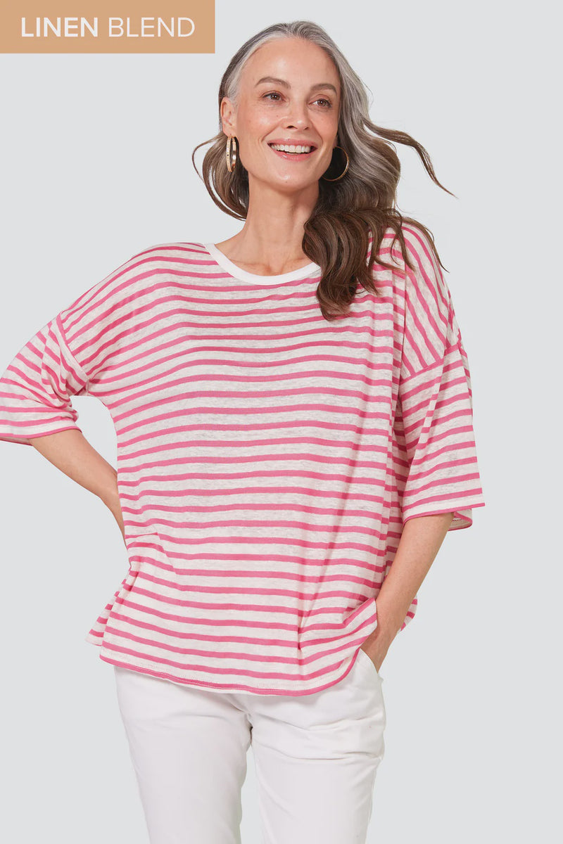 Intrepid Stripe Tshirt Candy