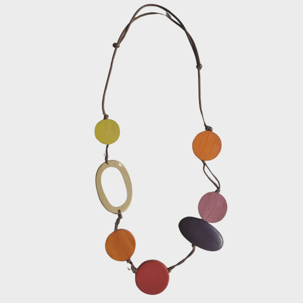 Ashby Wooden Necklace