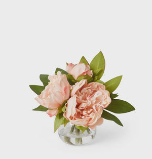 Peony Mix Alma Vase - Pink