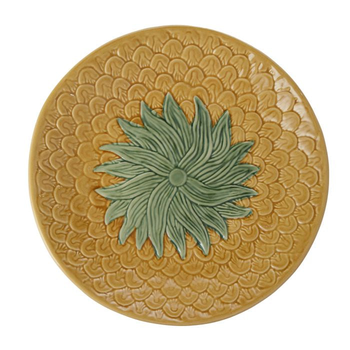 Pineapple Plate / Yellow