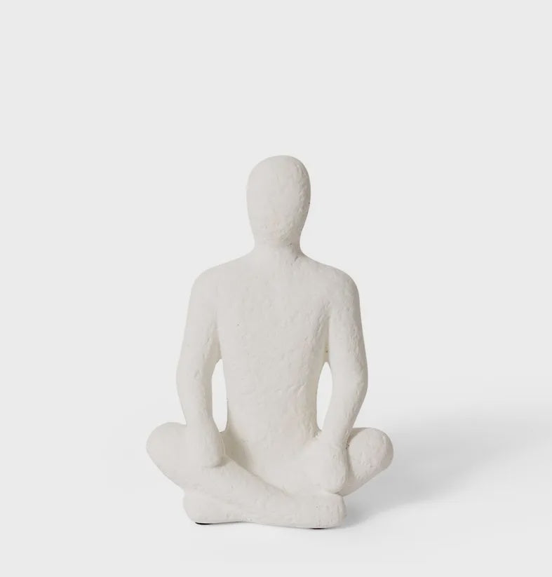 Meditative Sculpture White 28cm