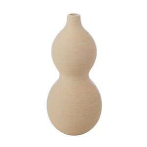 Decorative Ceramic Vessel Beige / 28cm