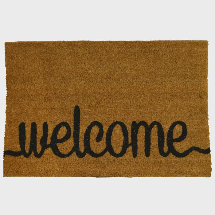 Welcome PVC Backed Door Mat