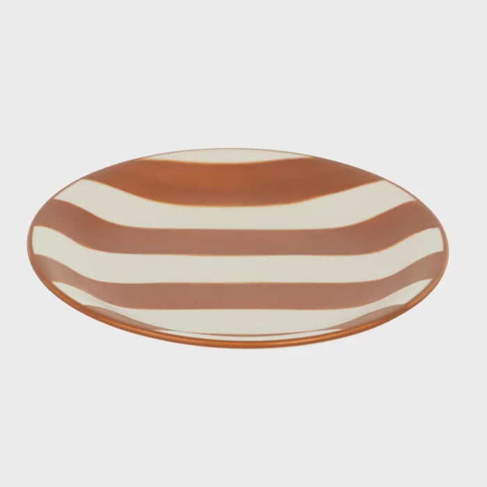 Calypso Ceramic Dish Terracotta