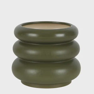 Mia Ceramic Pot Large Green