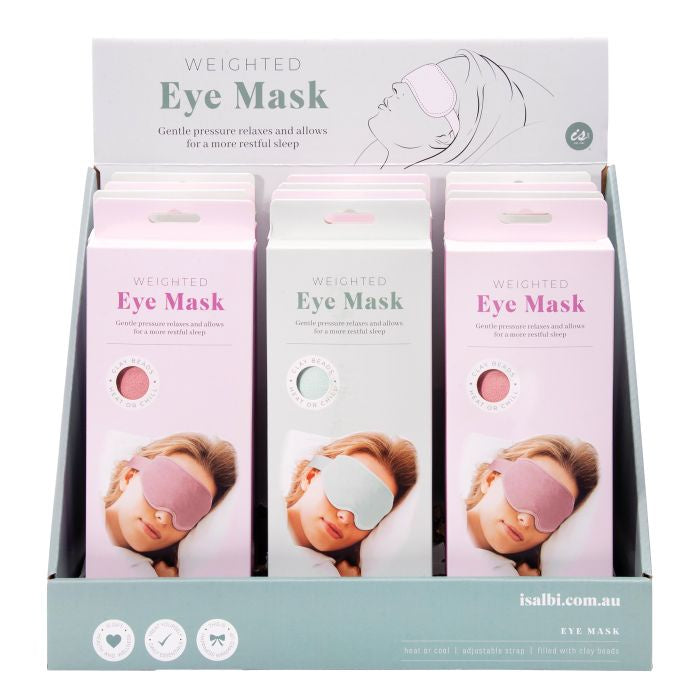 Weighted Eye Mask