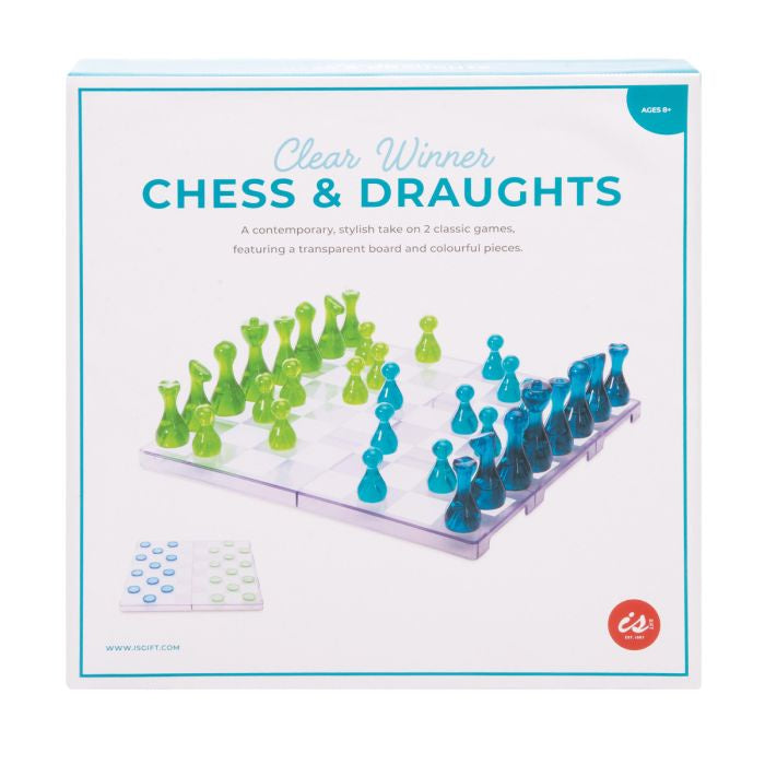 Clear Winner Duo Chess & Draughts