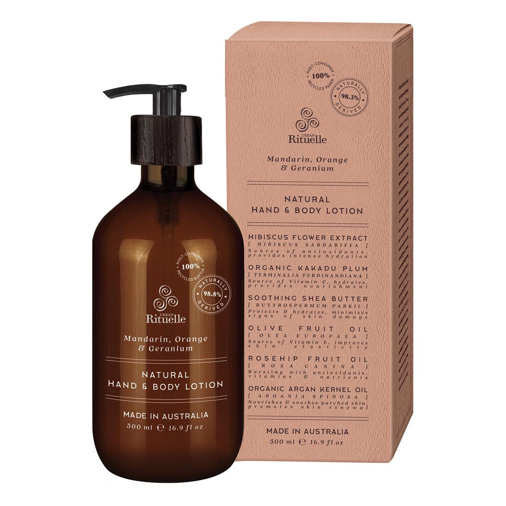 Natural Remedy Hand And Body Lotion