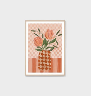 Protea Vase Blush