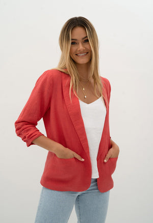 Seville Jacket Poppy